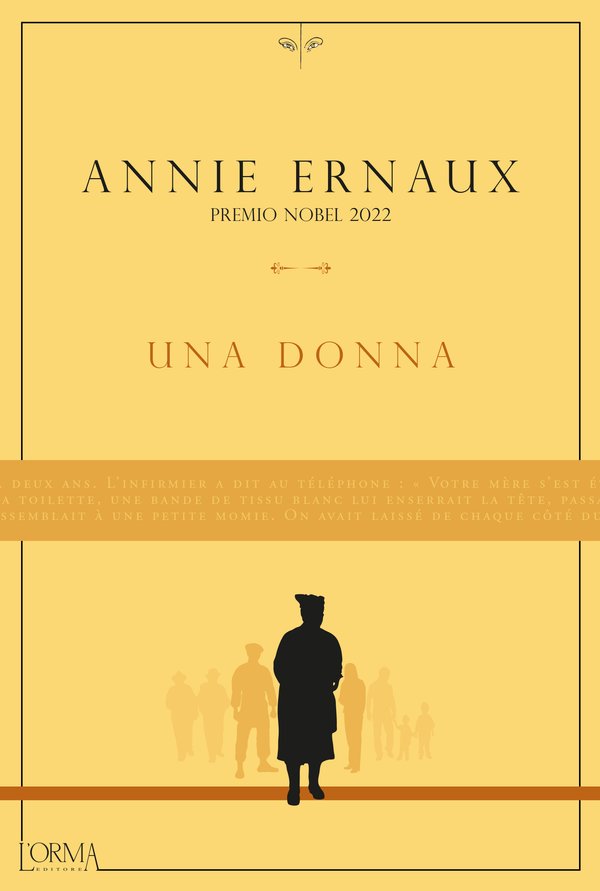 Copertina di Una donna, di Annie Ernaux